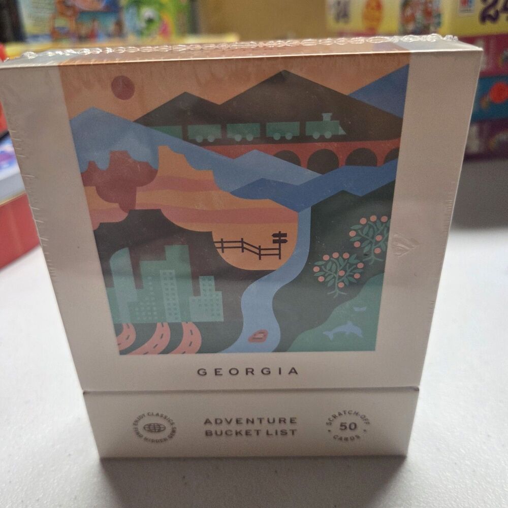 Georgia Adventure Bucket List Scratch-Off Cards 50 Fun Things To Do Hidden Gems